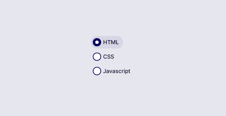 30+ Examples Of JavaScript And CSS Radio Buttons From Codepen