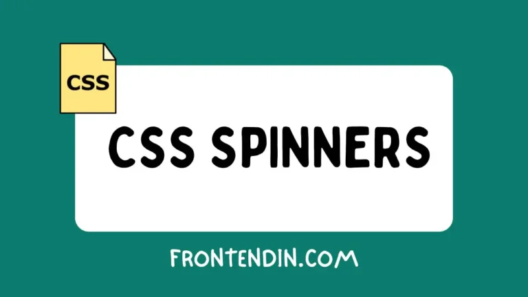 CSS Spinners